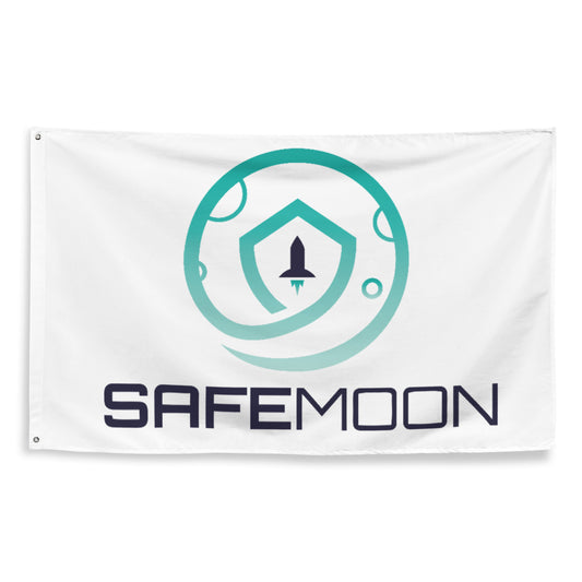 SAFEMOON (SFM) LOGO FLAG (V2)