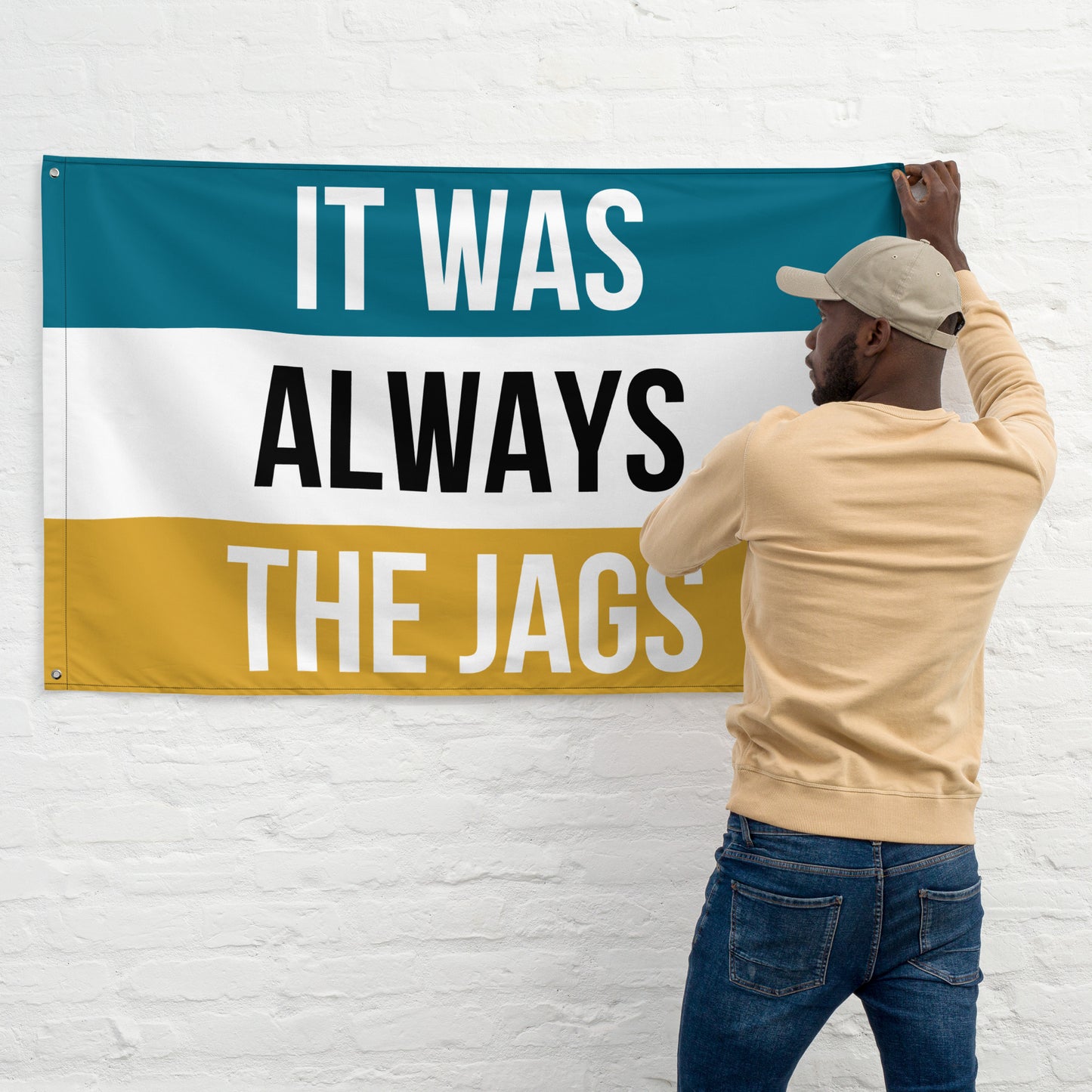 It was always the Jags Flag