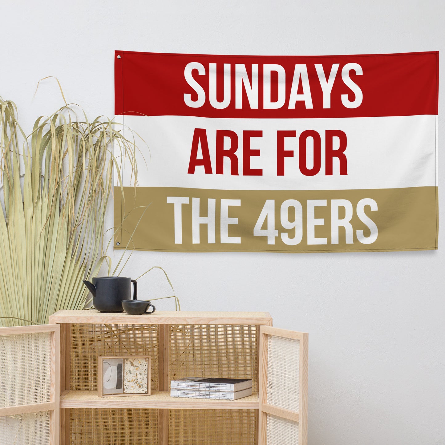 Sundays are for the 49ers Flag, San Francisco 49ers , Football Tailgate Flag