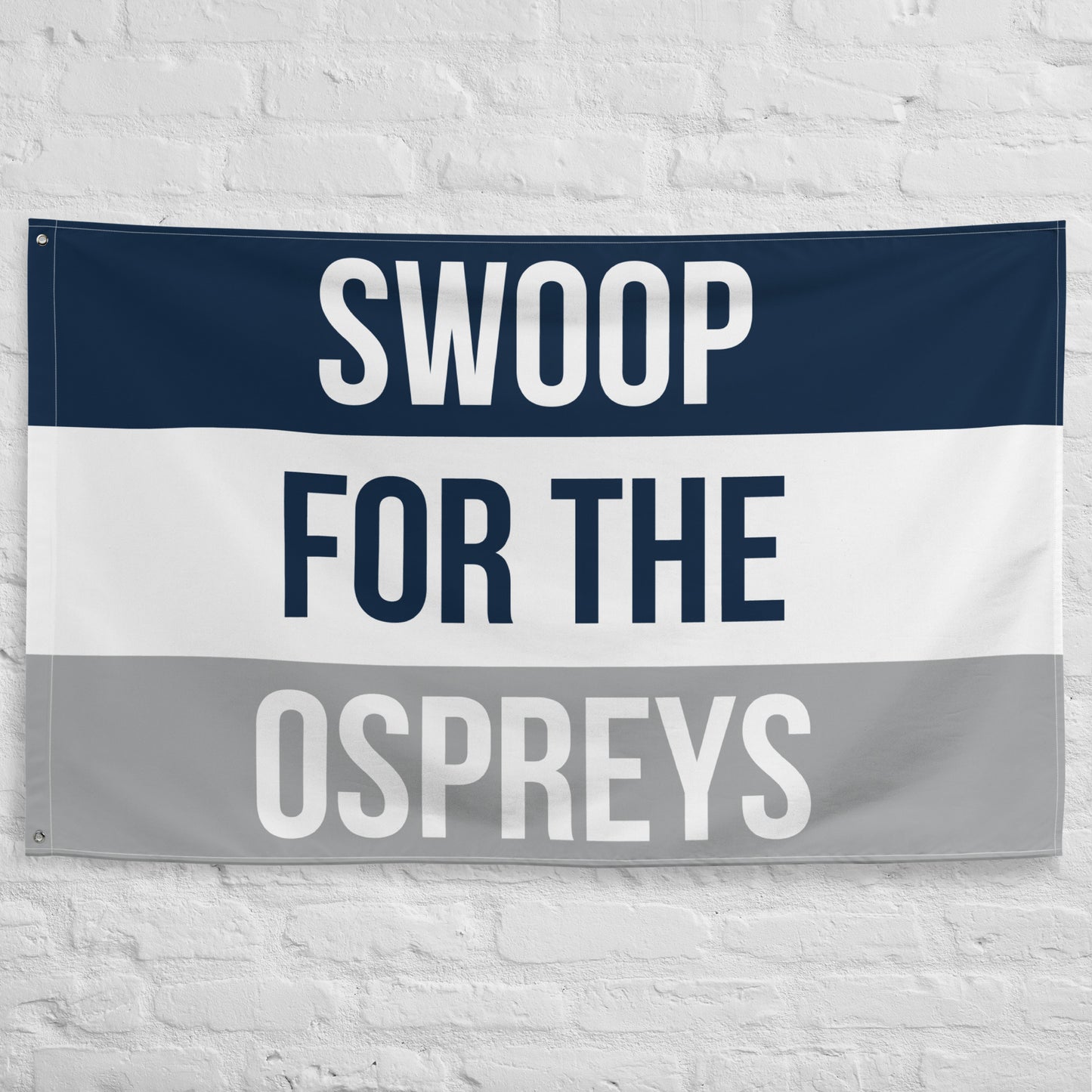 Swoop for the Ospreys, Large Ospreys Banner, UNF Flag