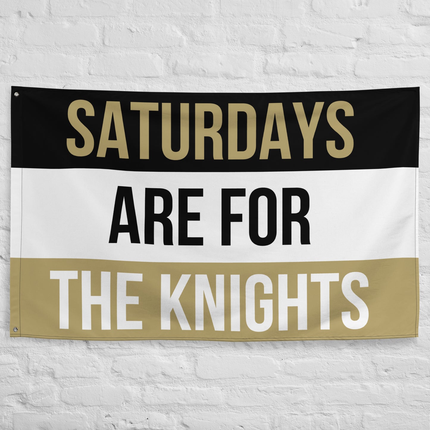 Saturdays Are for the Knights, Large Knights Banner, UCF Flag