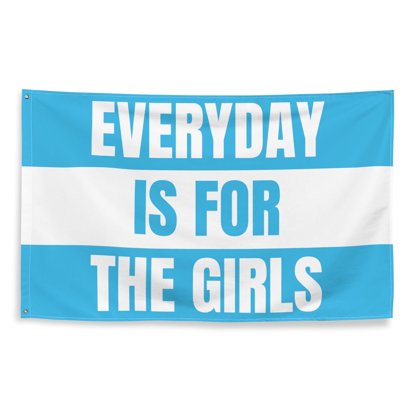 Everyday is for the Girls Flag, Blue, Saturdays are for the Girls, Funny Tapestry, College Funny Tapestry, Apartment Decor