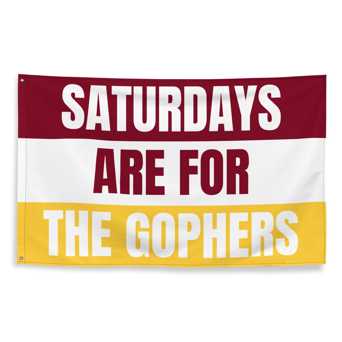 Minnesota Gophers Banner, Saturdays are for the Gophers, Great Birthday Gift for Game room or Mancave, University of Minnesota