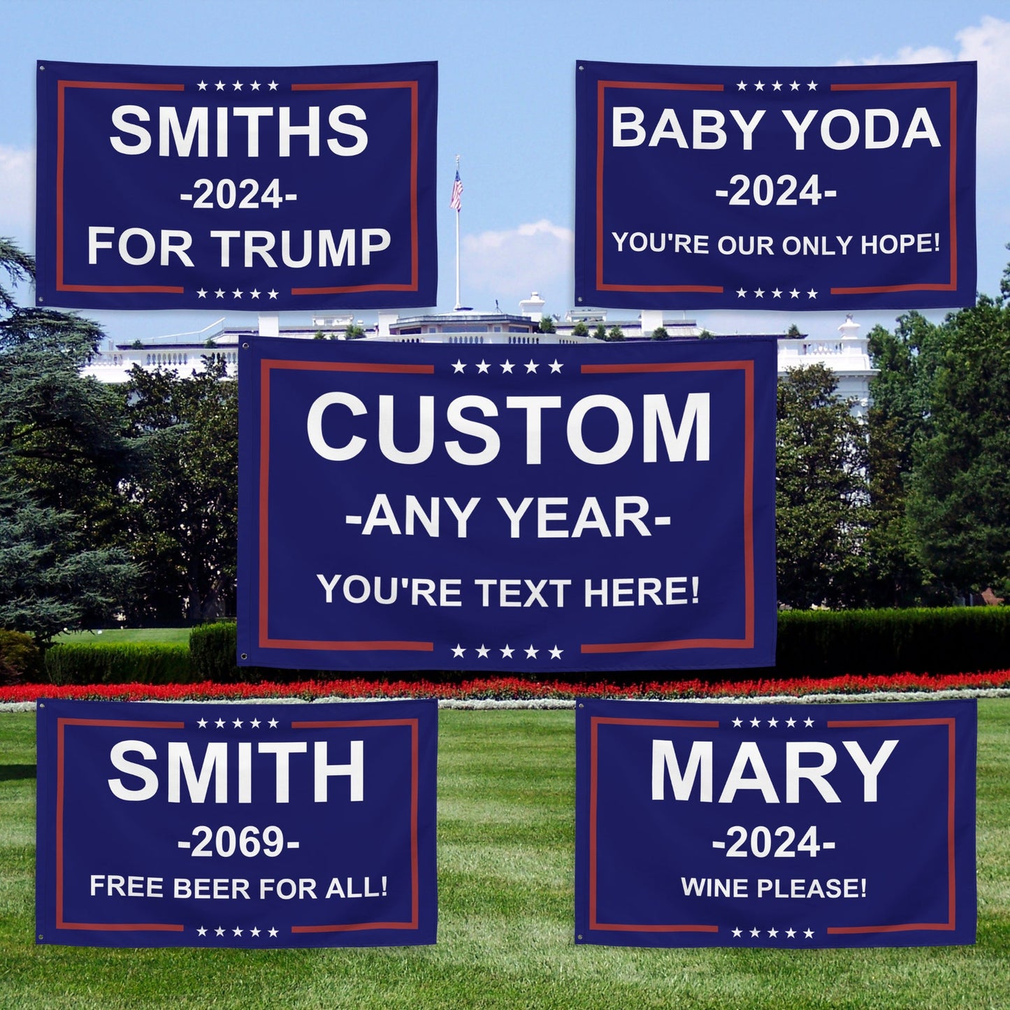 Custom Flag Personalized Election Flag, Custome Flag, Custom Banner, Gifts for Him, Funny Dorm, Biden 2024, Desantis 2024, Trump 2024,