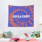 Go Gators Orange & Blue Tie Dye Wall Tapestry