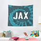 JAX Teal Tie Dye Wall Tapestry