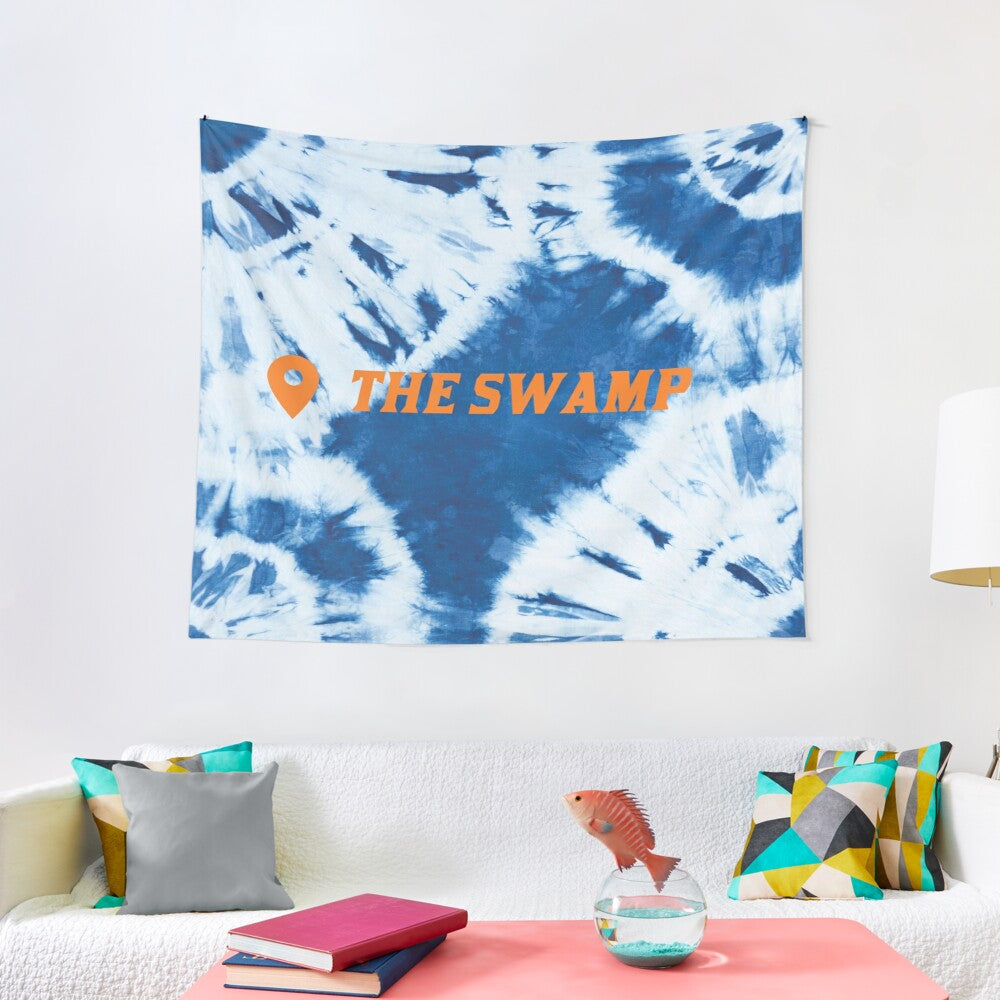 The Swamp Location Tie Dye Wall Tapestry