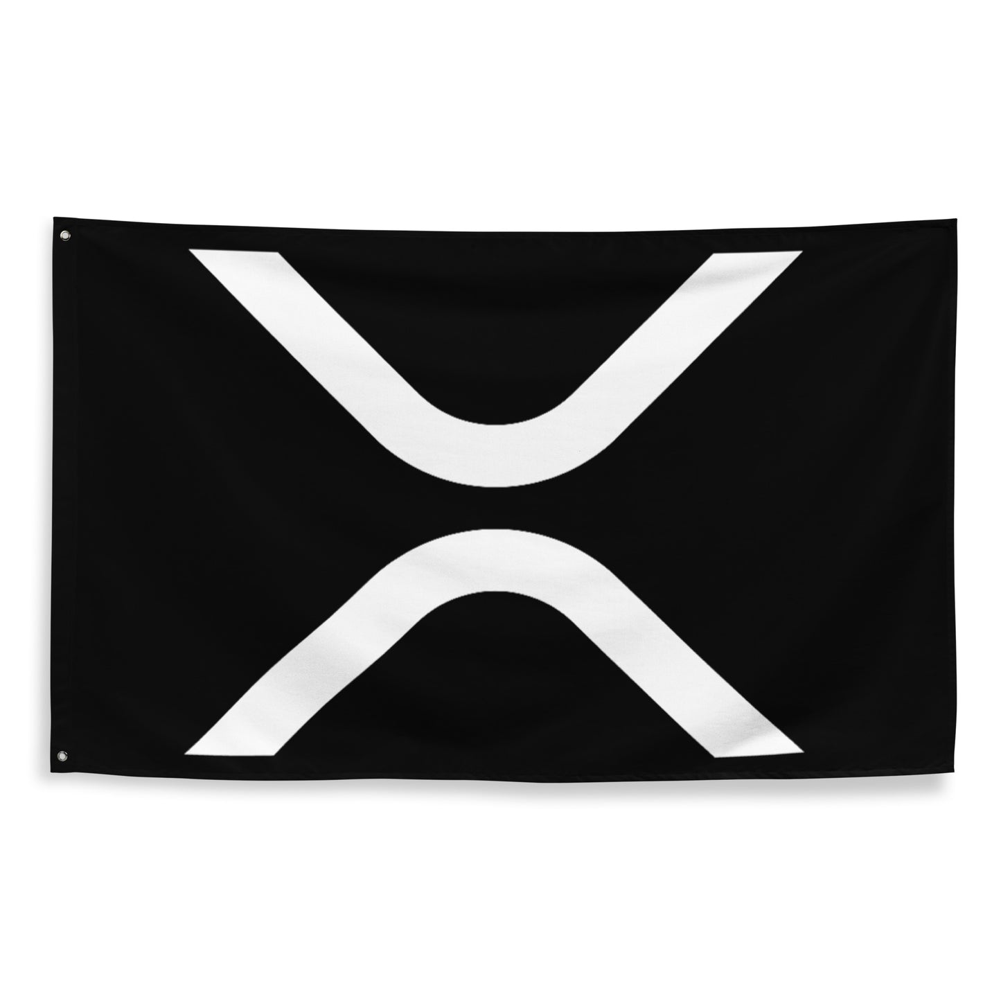 RIPPLE (XRP) LOGO FLAG (V4)