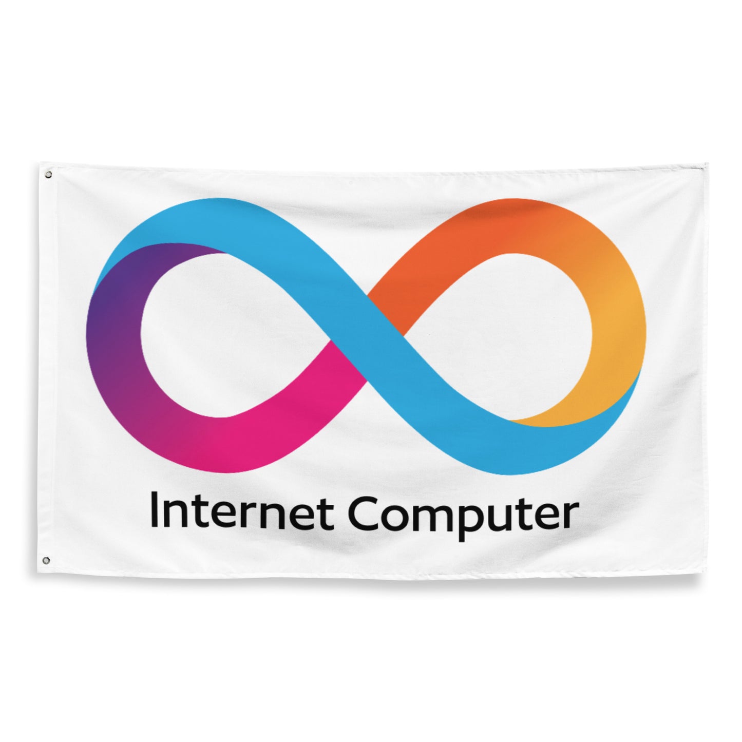 INTERNET COMPUTER (ICP) LOGO FLAG (V1) | Internet Computer Flag | ICP Flag