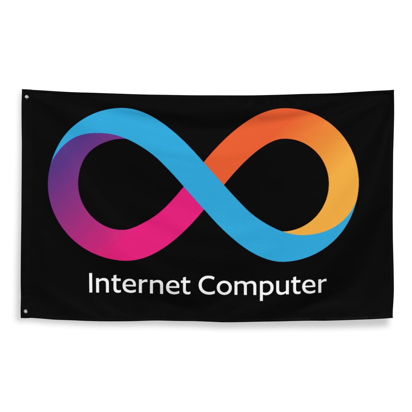 INTERNET COMPUTER (ICP) LOGO FLAG (V2)
