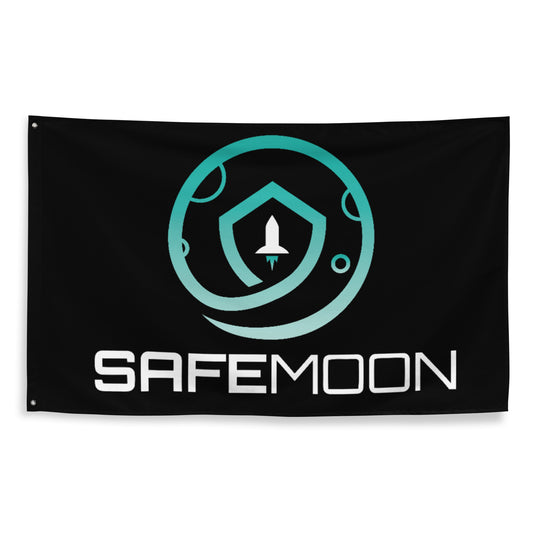 SAFEMOON (SFM) LOGO FLAG (V1)