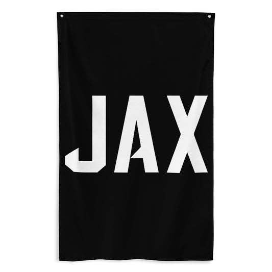 Jax Flag - Black - Vertical