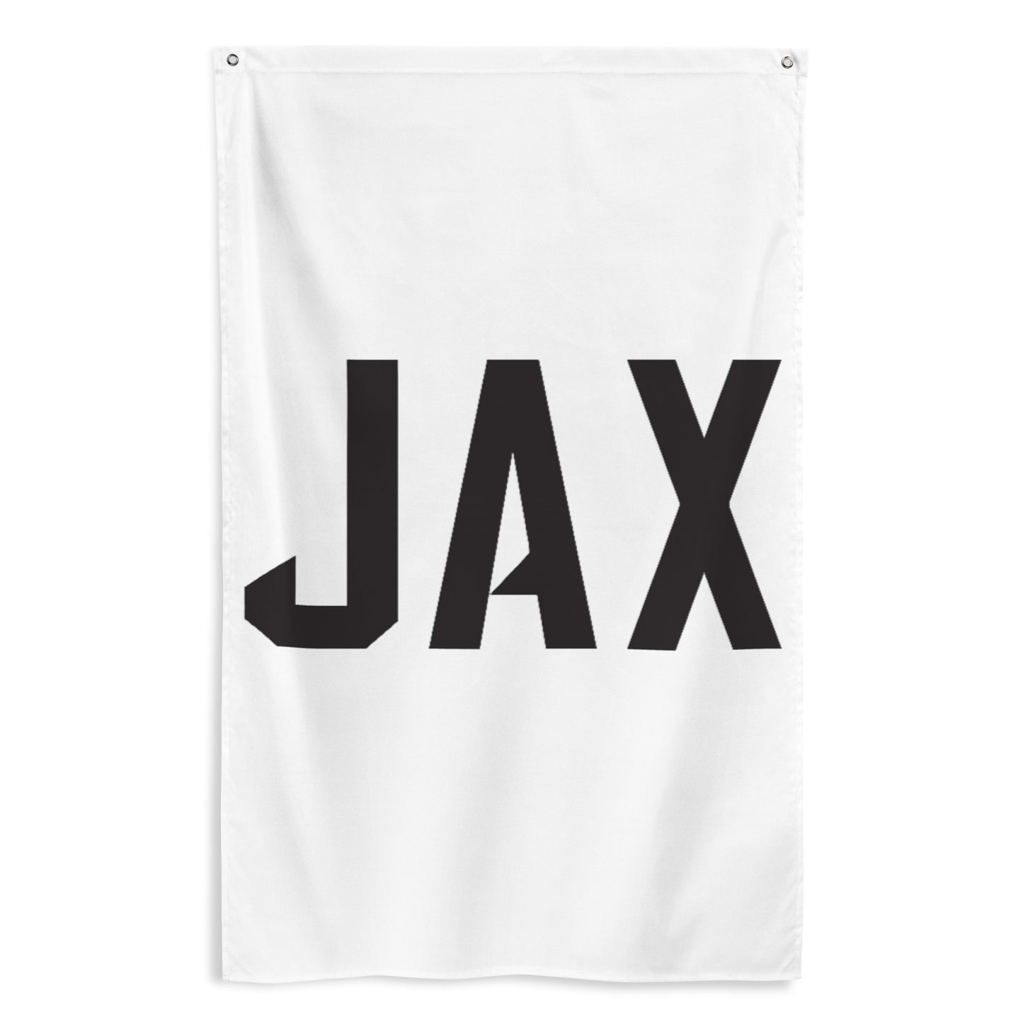 Jax Flag - White - Vertical