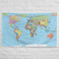 World Map Flag - Map of the World Flag