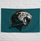 Jacksonville Jaguar Flag - OG Teal