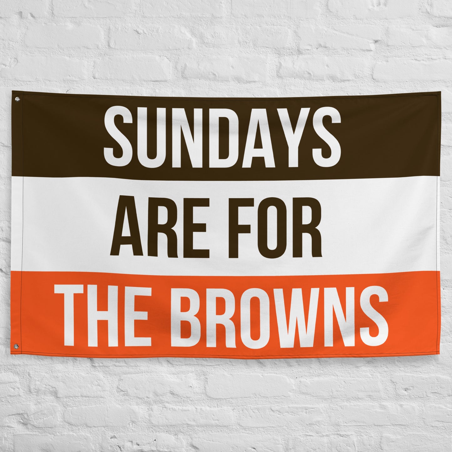 Sundays are for the Browns Flag, Cleveland Browns Flag, Football Tailgate Flag