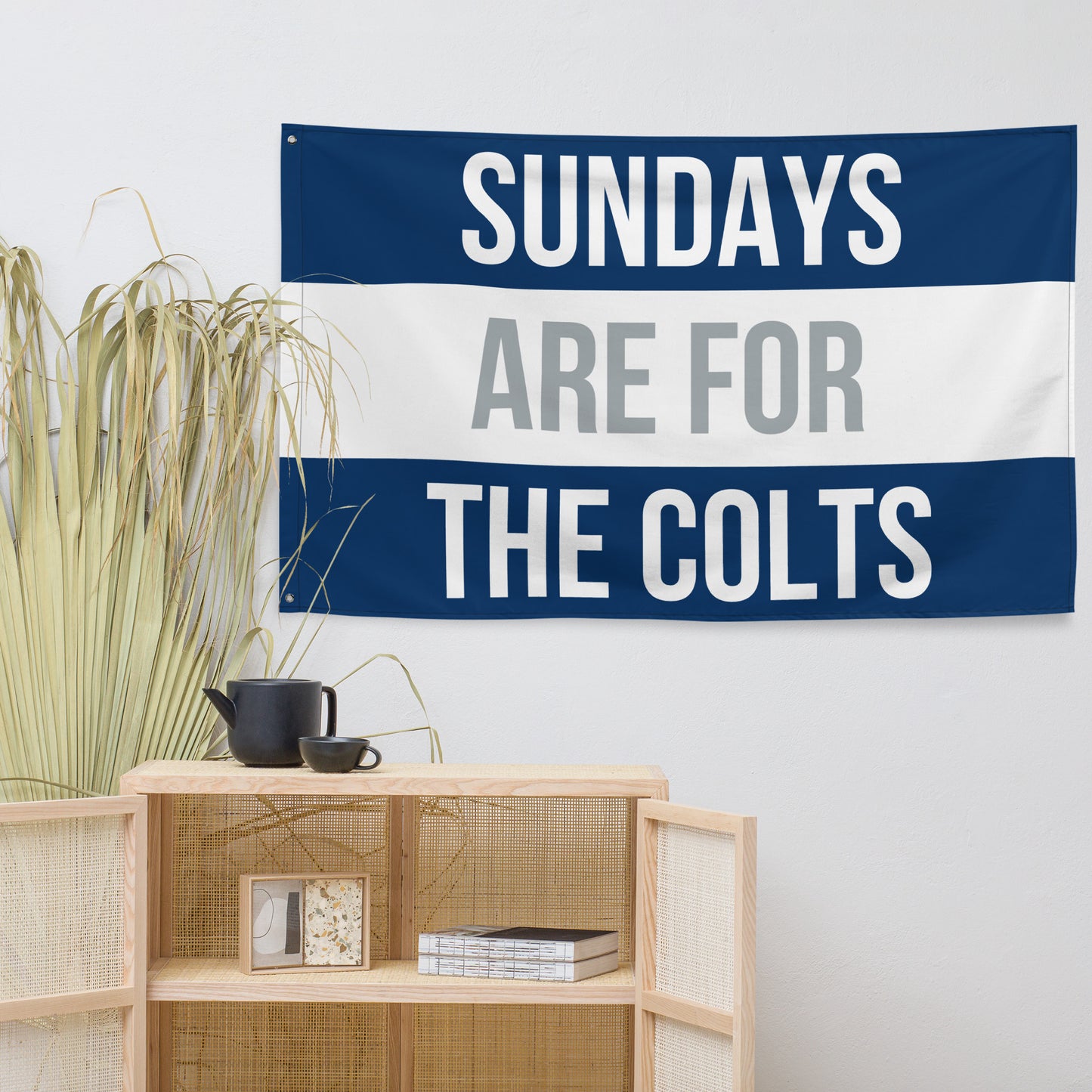 Sundays are for the Colts Flag, Indianapolis Colts Flag, Football Tailgate Flag