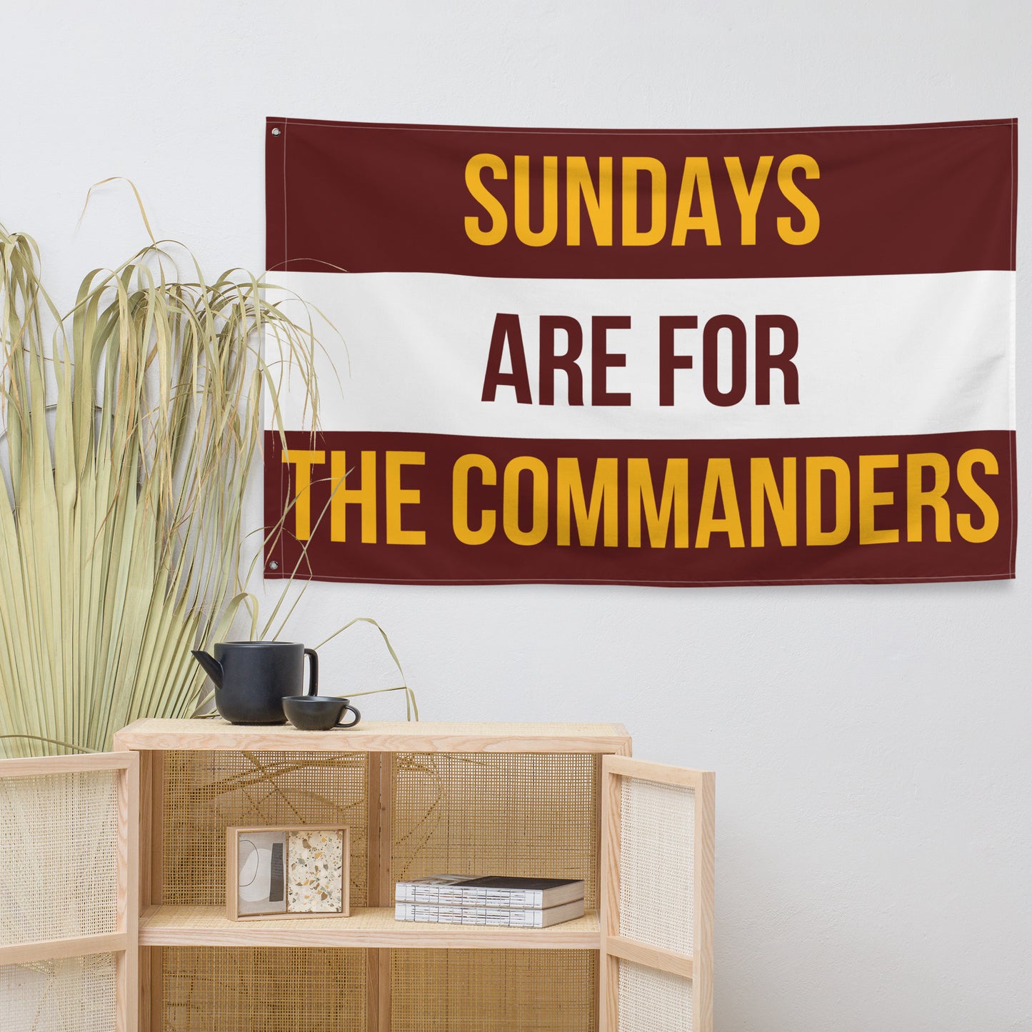 Sundays are for the Commanders Flag, Washington Commanders Flag, Football Tailgate Flag
