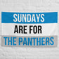 Sundays are for the Panthers Flag, Carolina Panthers Flag, Football Tailgate Flag