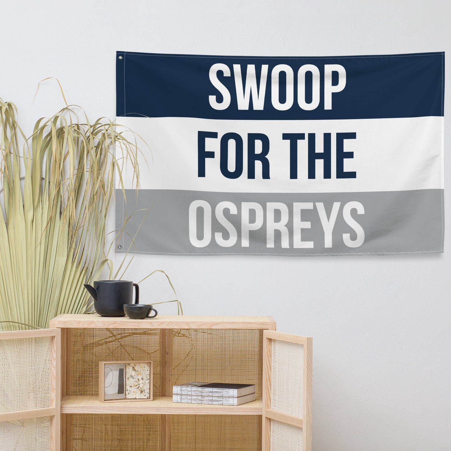 Swoop for the Ospreys, Large Ospreys Banner, UNF Flag