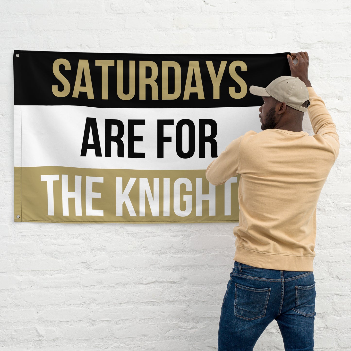 Saturdays Are for the Knights, Large Knights Banner, UCF Flag