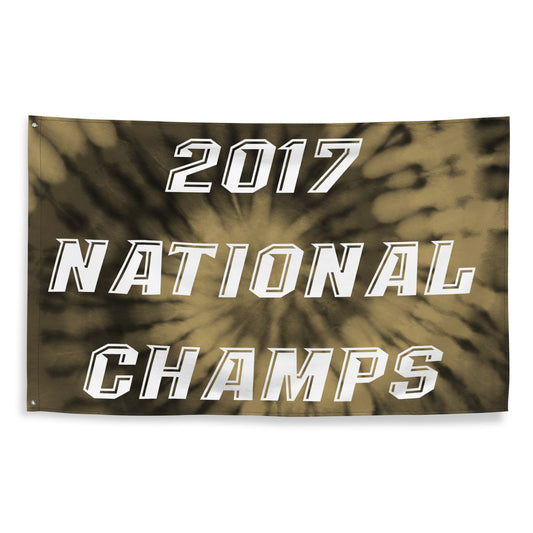 2017 UCF National Champs Flag - Tie Dye, UCF Flag, University of Central Florida, Charge On, Knights Flag, Gifts, Dorm