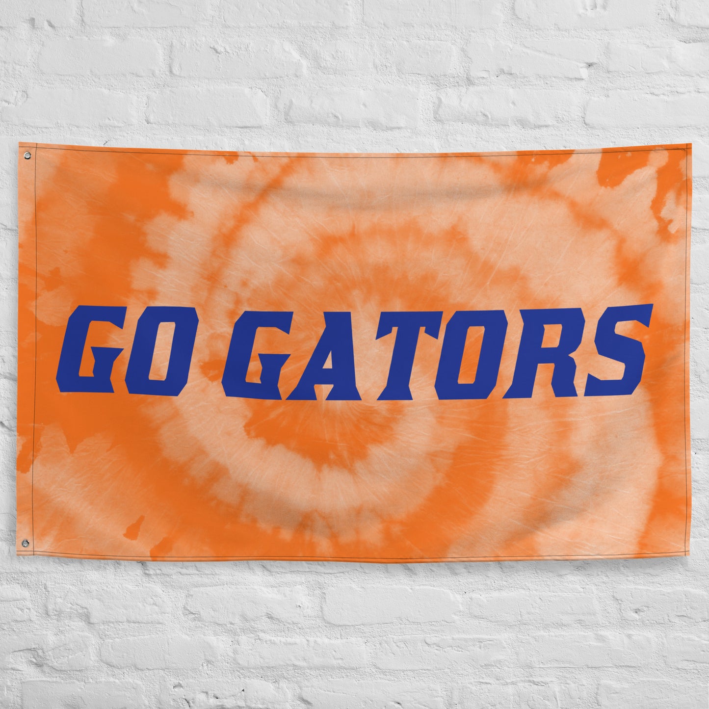 Go Gators Tie Dye Flag, Large Gators Banner, UF Flag, Gifts for Him, Gifts for Her, UF Flag, Dorm