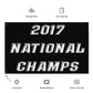 2017 UCF National Champs Flag - Black & White, UCF Flag, University of Central Florida, Charge On, Knights Flag, Gifts, Dorm