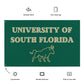 Large USF Banner, University of South Florida Flag, Large Bulls Banner, USF Flag, Dorm, Tailgate Flag